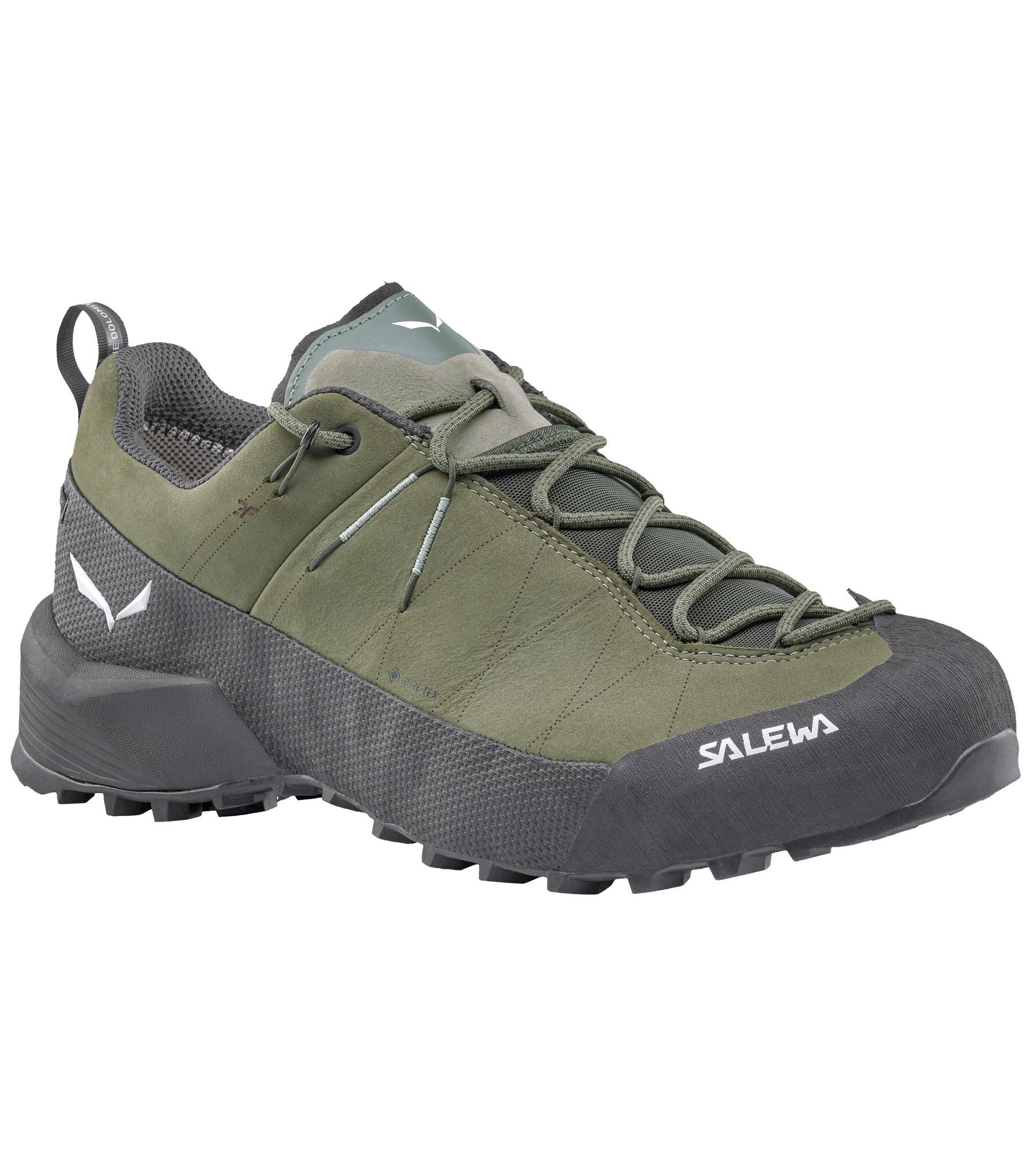 ３１　2 Pantofi trekking bărbați SALEWA WILDFIRE LEATHER 2 GTX M - Rock