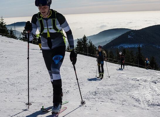 Skialpový závod Dynafit Sprint - andrenalin pro závodníky i diváky