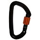 Carabină WILD COUNTRY SESSION SCREW BLACK/TANGERINE