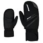 Rukavice ZIENER GUNARO GTX MITTEN Man, black magnet