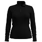 Tričko SMARTWOOL W CLASSIC THERMAL MERINO BL 1/4 ZIP B Lady