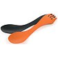 Príbor LIGHT MY FIRE SPORK MEDIUM BIO 2-PACK RUSTYORANGE/SLAT