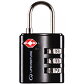  Lacăt cu cifru LIFESYSTEMS TSA COMBI LOCK BLACK