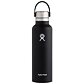 Butelka HYDROFLASK 21OZ STANDARD ZE STALI NIERDZEWNEJ CAP CZARNY Uni, czarny