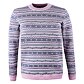 Sweter KAMA MERINO SWEATER 5044 Lady, różowy