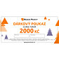Dárkový poukaz 2000 Kč