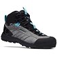 Topánky BLACK DIAMOND W MISSN LTHR MID WP APCH SHOES Lady, steel grey-costal blue