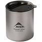 Hrnek MSR TITAN CUP DOUBLE WALL MUG 375 ML Uni, Titanium