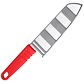 Nůž MSR ALPINE CHEF'S KNIFE Uni, Red