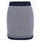 Spódnice KAMA MERINO SKIRT 6006 Damska, ciemna. niebieski