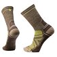 Skarpetki SMARTWOOL HIKE LIGHT CUSHION CREW Uni, military olive-fossil