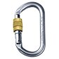 SINGING ROCK OVAL ACÉL CSAVAROS 30KN karabiner