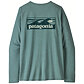 Дамска тениска PATAGONIA W L/S CAP COOL DAILY SHIRT-BOARDSHORT LO Lady, blue sage-light blue sage x-