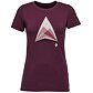 Tricou BLACK DIAMOND W MOUNTAIN TRANSPARENCY SS TEE Lady