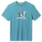 Koszulka SMARTWOOL MOONLIGHT DESERT GRAPHIC SS TEE SLIM FIT Uni