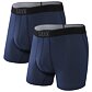 Bokserki SAXX QUEST QUICK DRY MESH BOXER BRIEF FLY 2PK Man