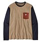 Koszulka PATAGONIA L/S SHOP STICKER POCKET RESPONSIBILI-TEE Uni