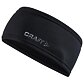 Čelenka CRAFT CORE ESSENCE THERMAL HEADBAND Uni, čierna