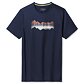 Tricou SMARTWOOL MOUNTAIN HORIZON GRAPHIC SS TEE SLIM FIT Uni