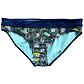 Plavky PRANA RAMBA BOTTOM BLUE ANCHOR KONA Lady