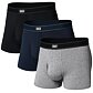 Boxerky SAXX DAYTRIPPER COMFORT STRETCH TRUNK FLY 3PK
