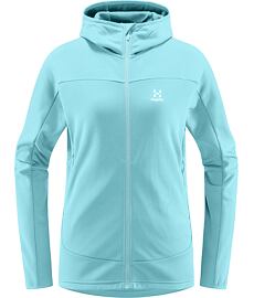 Bluza HAGLÖFS FROST MID HOOD W Damska, jasnoniebieska