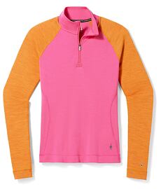 Spodní prádlo SMARTWOOL W CLASSIC THERMAL MERINO BL 1/4 ZIP B Lady