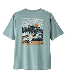 Koszulka PATAGONIA M CAP COOL DAILY GRAPHIC SHIRT-WATERS Man