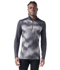 Tričko SMARTWOOL M CLASSIC THERMAL MERINO BL 1/4 ZIP B Man