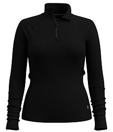 Tričko SMARTWOOL W CLASSIC THERMAL MERINO BL 1/4 ZIP B Lady