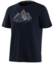 Tričko SMARTWOOL M PEAK BAGGER ACTIVE SHORT SLEEVE GR Uni
