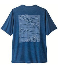 Pánské funkční tričko PATAGONIA M CAP COOL DAILY SHIRT-STRATASPIRE