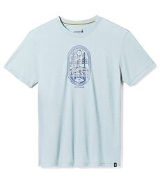 Koszulka SMARTWOOL MOUNTAIN TRAIL GRAPHIC SS TEE SLIM FIT Uni