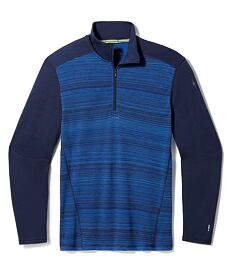 Spodní prádlo SMARTWOOL M CLASSIC THERMAL MERINO BL 1/4 ZIP B Man