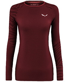 Triko SALEWA CRISTALLO WARM AMR W L/S TEE. Lady