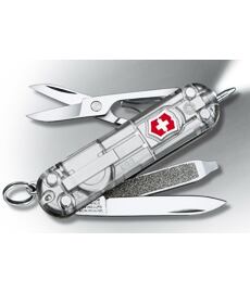 Nôž VICTORINOX SIGNATURE LITE 0.6226.T7 SILVER TRANSL.