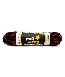 Șireturi PROMA STAR LACES 140 BLISTR, black-red