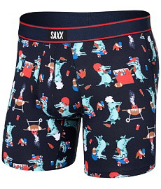 Muške bokserice SAXX DAYTRIPPER COMFORT STRETCH BOXER BRF FLY