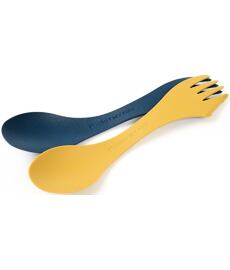 Příbor LIGHT MY FIRE SPORK ORIGINAL BIO 2-PACK MUSTYYELLOW/HA
