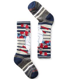 Ponožky SMARTWOOL K WINTERSPORT FC YETI PATTERN OTC Kids