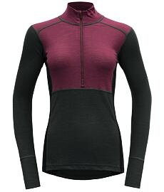 Koszulka DEVOLD LAUPAREN MERINO 190 ZIP NECK W Lady