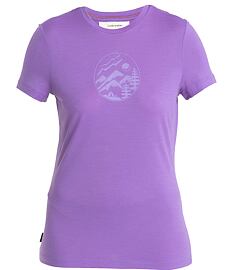 Tričko ICEBREAKER W MERINO 150 TECH LITE III SS TEE CIRCLE Lady