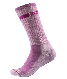 Ponožky DEVOLD OUTDOOR MERINO MEDIUM SOCK W Lady, pink melange