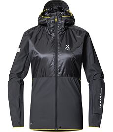 Bunda HAGLÖFS L.I.M TEMPO TRAIL MIMIC HOOD W Lady, tmavo šedá