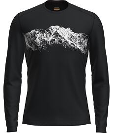 Tricou ICEBREAKER M MER 200 OASIS LS CREWE REMARKABLES Bărbat