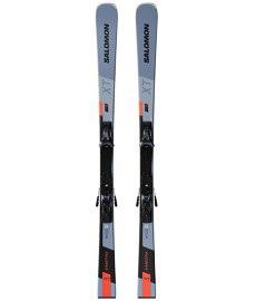 Lyže SALOMON E S/MAX 10 XT + MI12 GW F80 Uni, blue/black/neon red