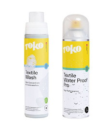 Impregnace TOKO DUO-PACK TEXTILE PROOF&ECO TEXTILE WASH