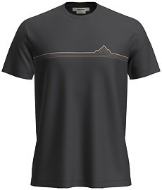 Pánské tričko ICEBREAKER M MER 150 TECH LITE SS TEE RANGE STRIPES