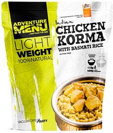 Výživa ADVENTURE MENU LW KUŘE KORMA S RÝŽÍ BASMATI 2P