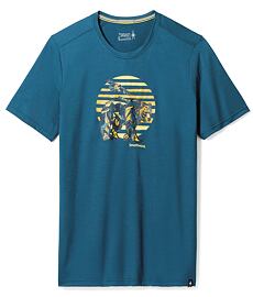 Tricou SMARTWOOL COMPANION TREK GRAPHIC SS TEE SLIM FIT Uni